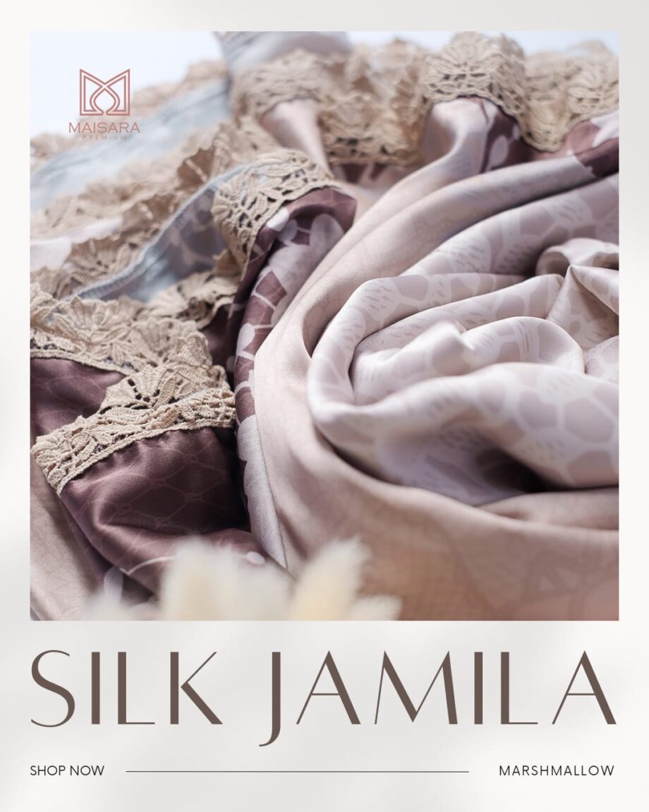 Prayer Set Silk Maisara - Marshmallow