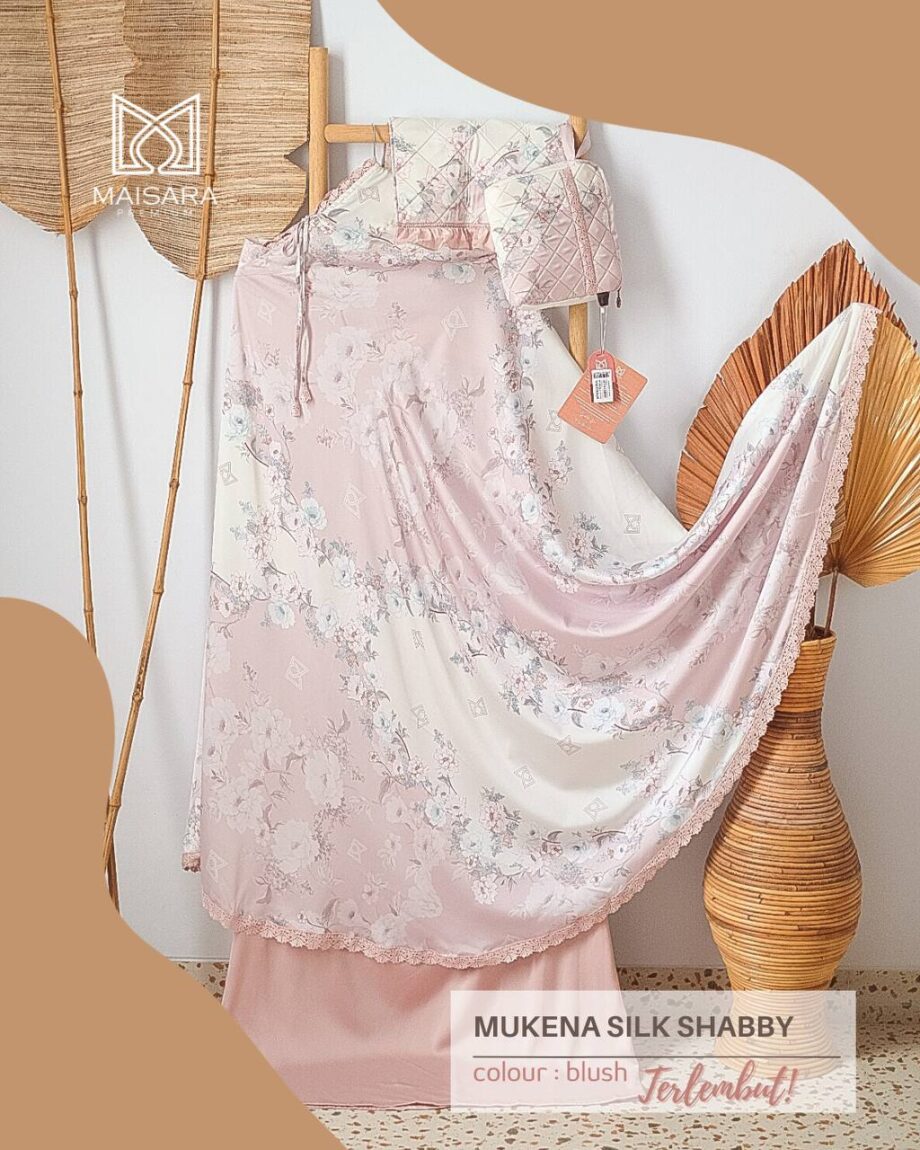 Prayer Set Silk Maisara - Blush