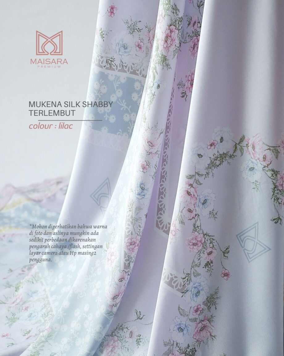 Prayer Set Silk Maisara - Lilac