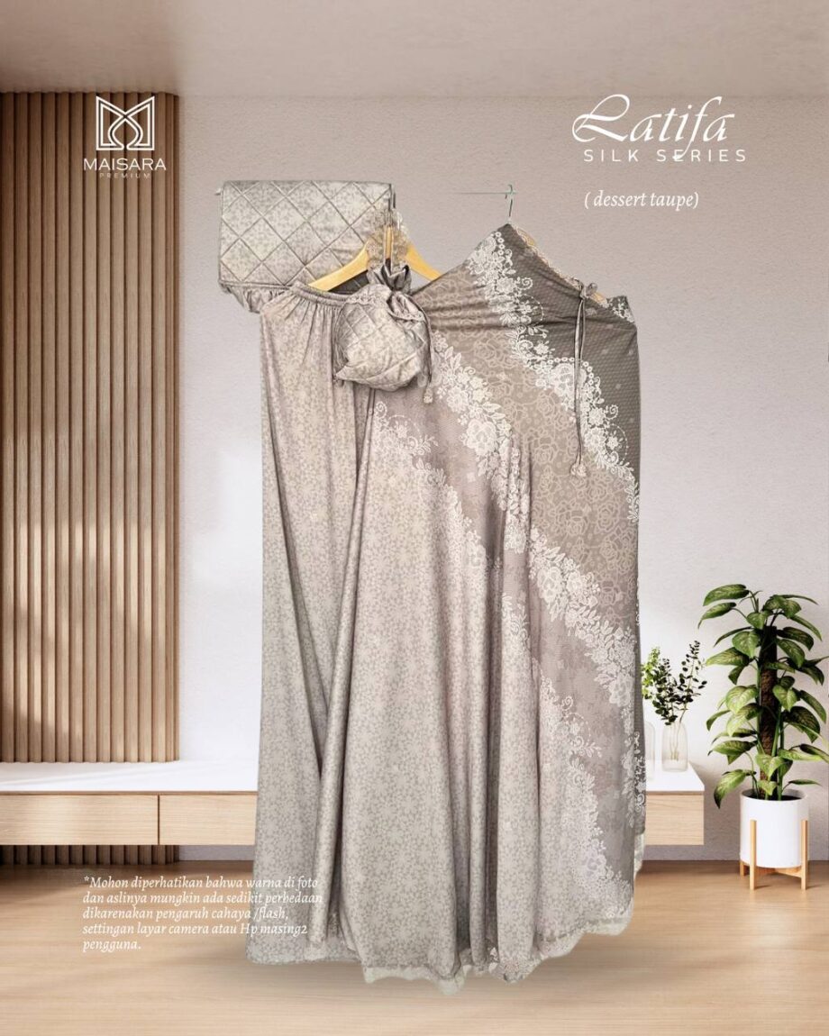 Prayer Set Silk Maisara - Latifa Dessert Taupe