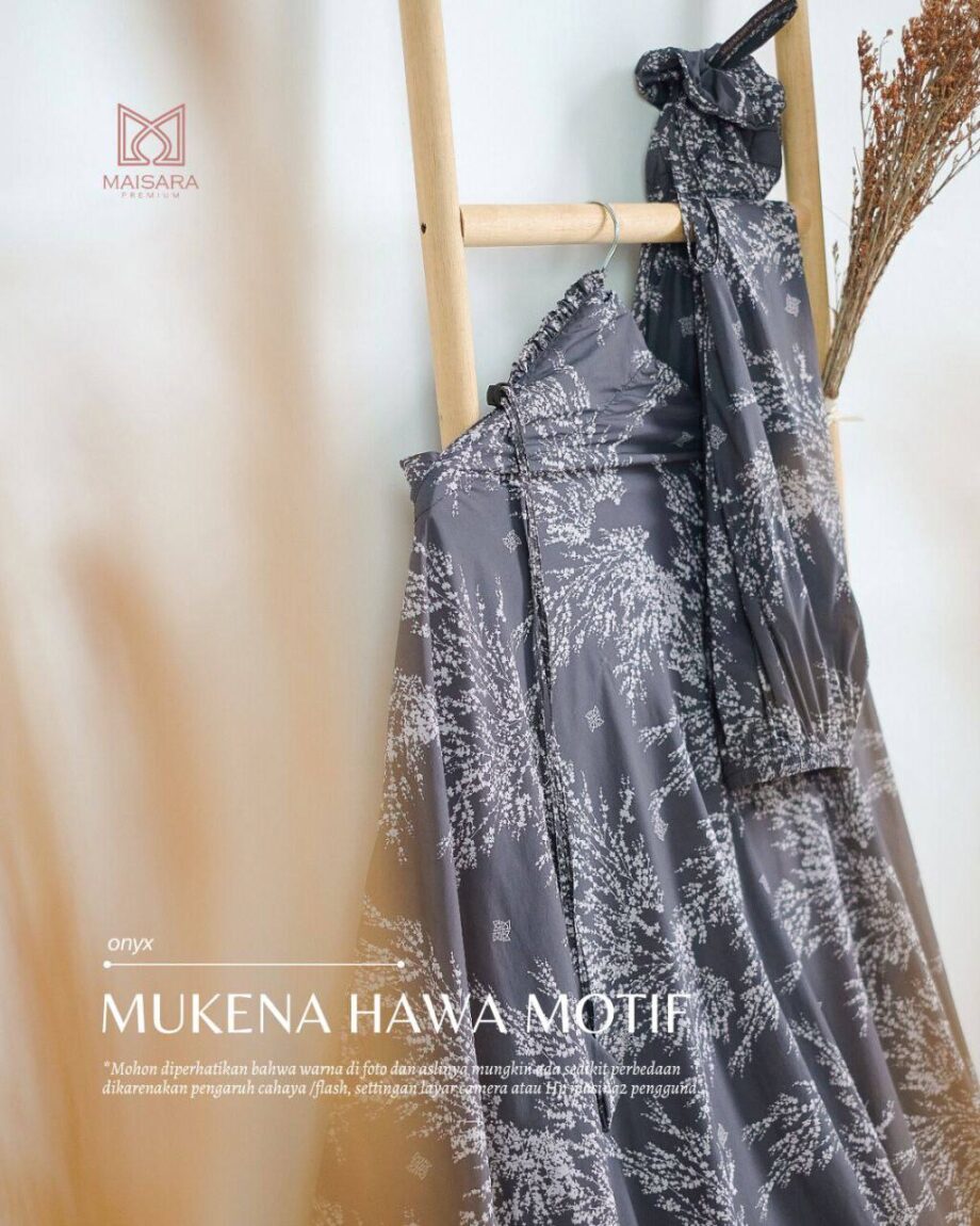 Prayer Set Silk Maisara - Latifa Smokey Black