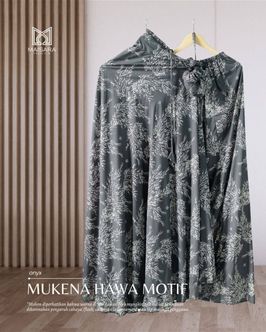 Prayer Set Silk Maisara - Latifa Smokey Black